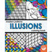 Modern Patterns - Illusions Coloring Book    