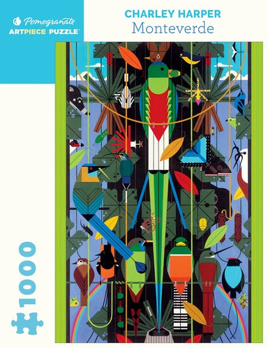 Monteverde - Charley Harper 1000 Piece Puzzle    