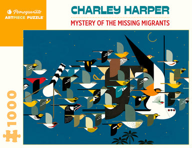 Mystery of The Missing Migrants - 1000 Piece Charley Harper Puzzle    