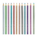 12 Metallic Colored Eco Pencils    