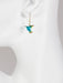 Holly Yashi Hummingbird Earrings - Green    
