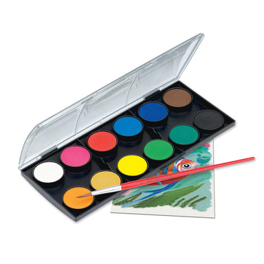 12 Color Watercolor Paint Set    