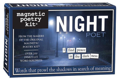 Magnetic Poetry - Night Poet    