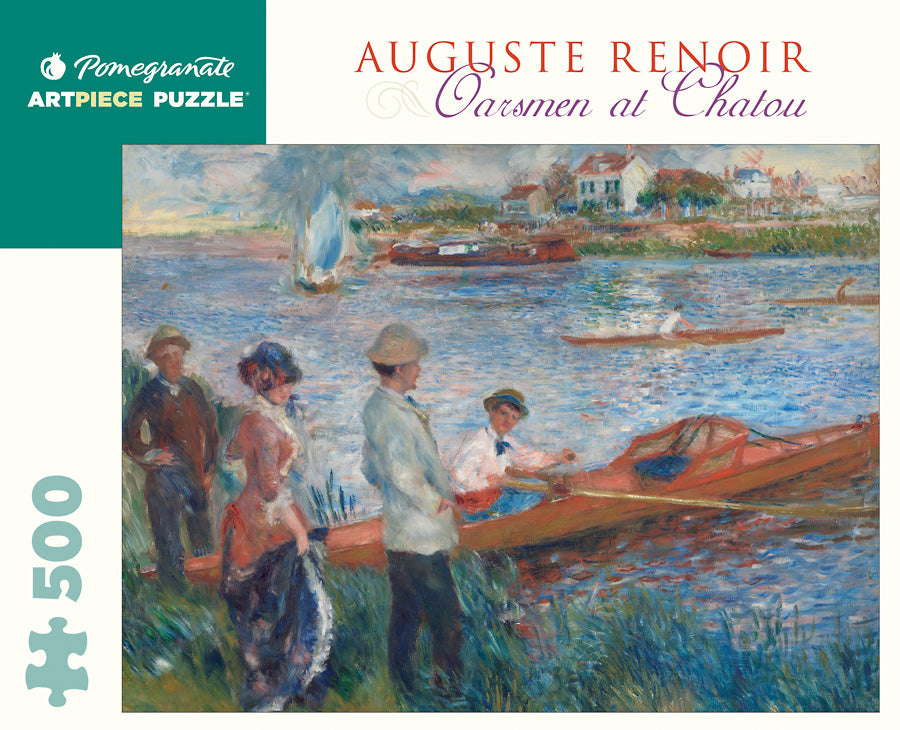 Oarsmen at Chatou - Auguste Renoir 500 Piece Puzzle    