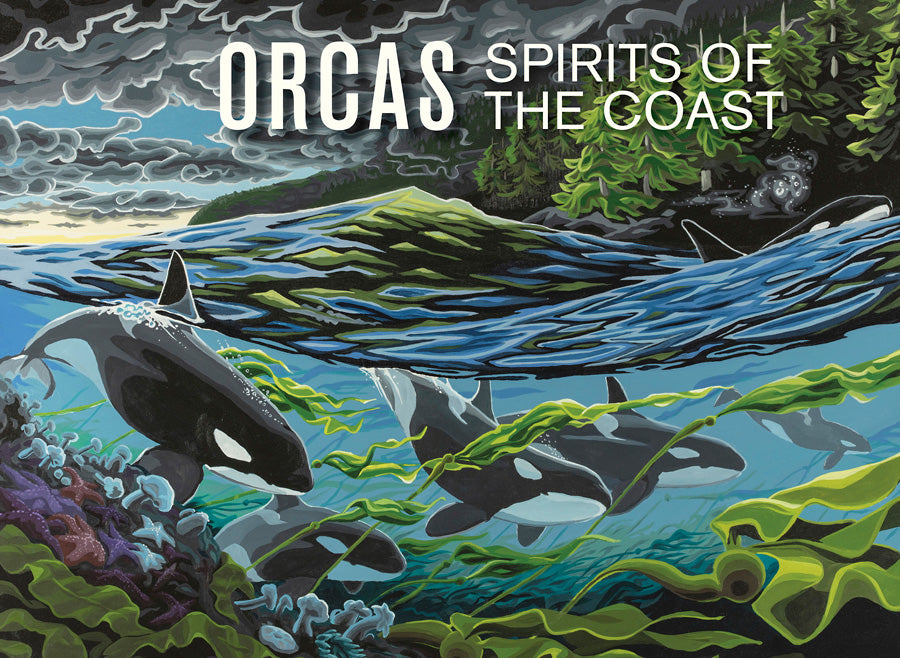 Orcas -Spirits of The Coast - Boxed Assorted Note Cards    