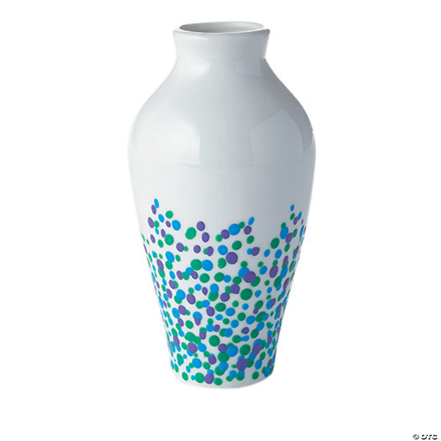 Paint Your Own Porcelain Vase Single    