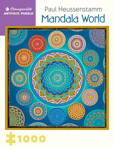 Mandala World - 1000 Piece Paul Heussenstamm Puzzle    
