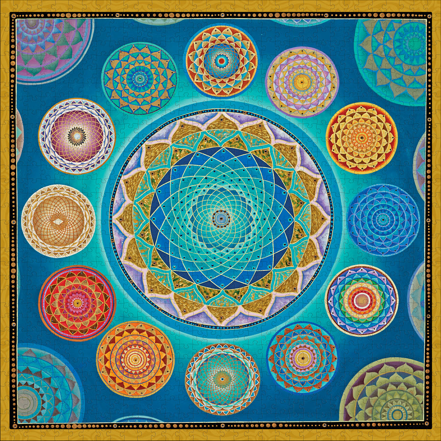 Mandala World - 1000 Piece Paul Heussenstamm Puzzle    