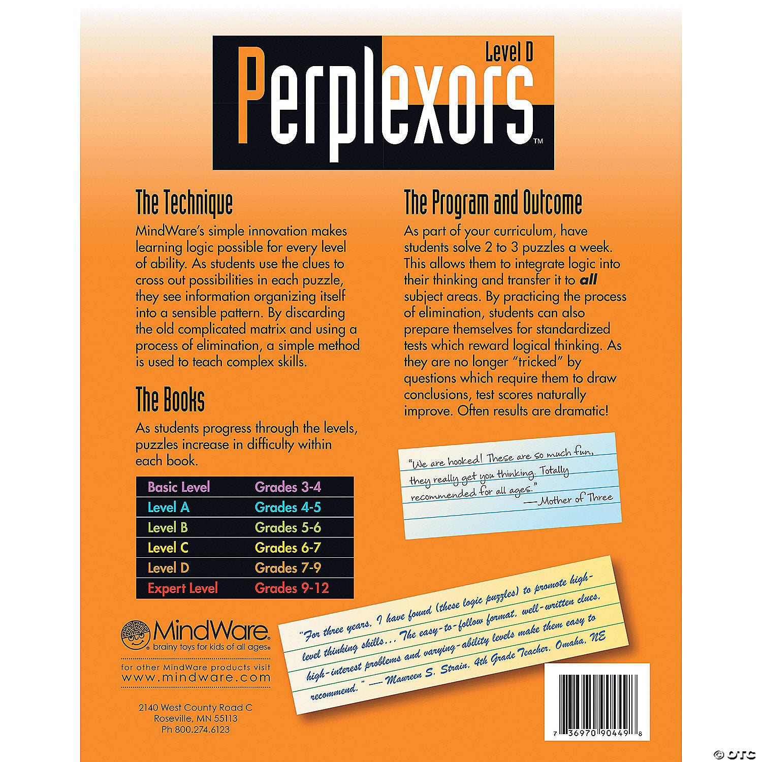 Brain Perplexors Perplexors - Level D — Bird in Hand