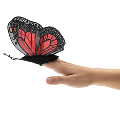Folkmanis Finger Puppet - Mini Monarch Butterfly    