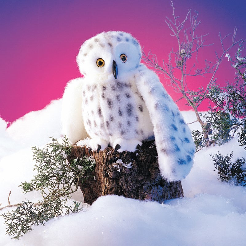Folkmanis Puppet - Snowy Owl    
