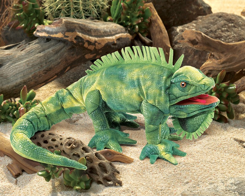 Folkmanis Puppet - Iguana    