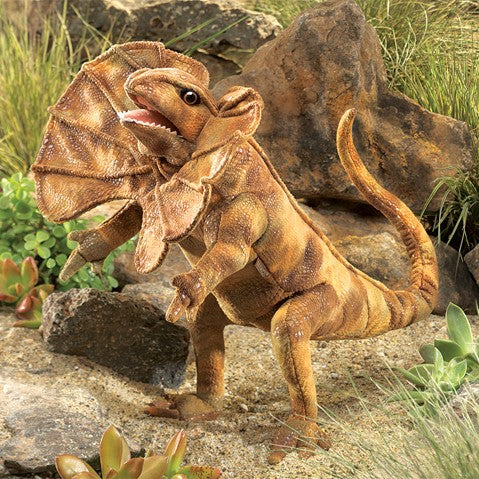 Folkmanis Puppet - Frilled Lizard    