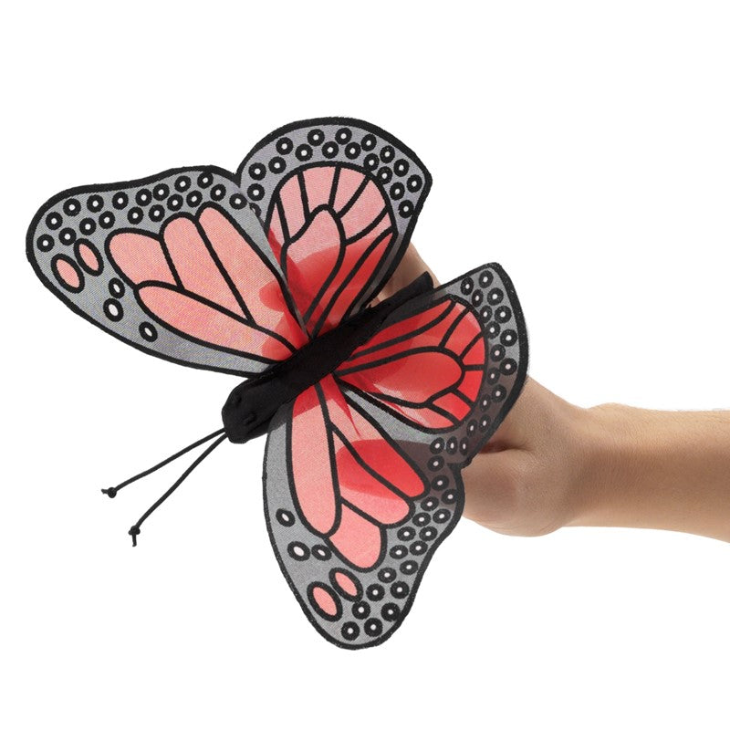 Folkmanis Finger Puppet - Mini Monarch Butterfly    