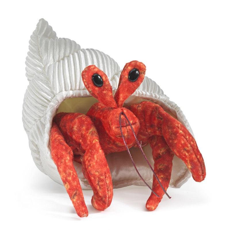 Folkmanis Finger Puppet - Mini Hermit Crab    