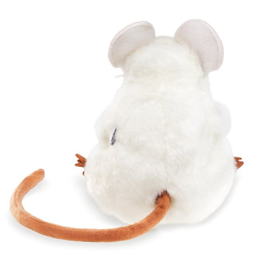 Folkmanis Puppet - White Mouse    