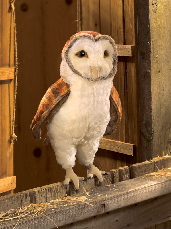 Folkmanis Puppet - Barn Owl    