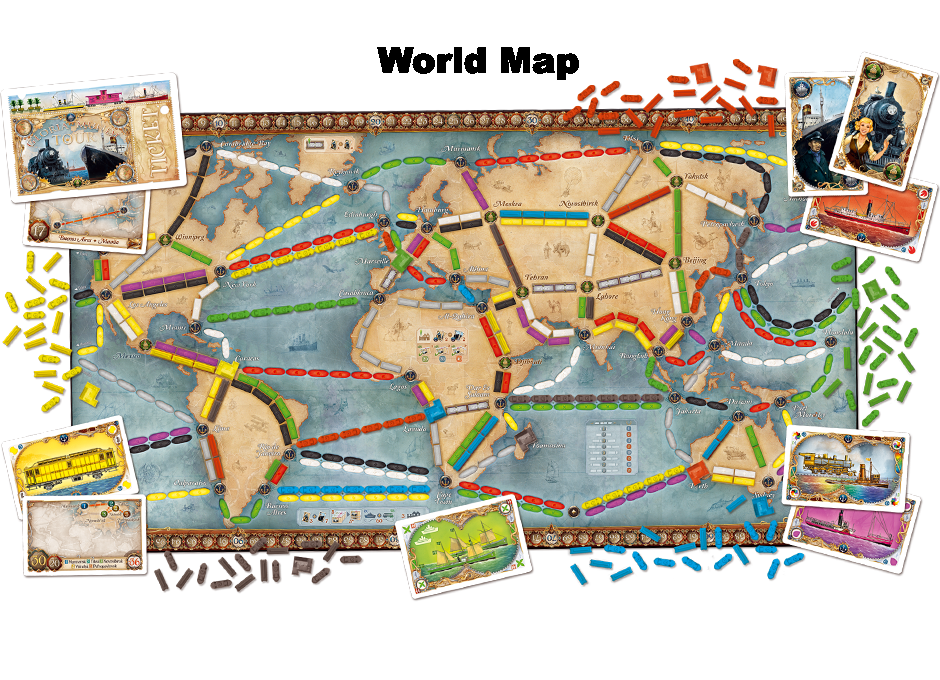 Ticket to Ride - Rails and Sails    