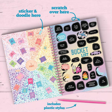 All About Me Scratch & Sticker Journal    