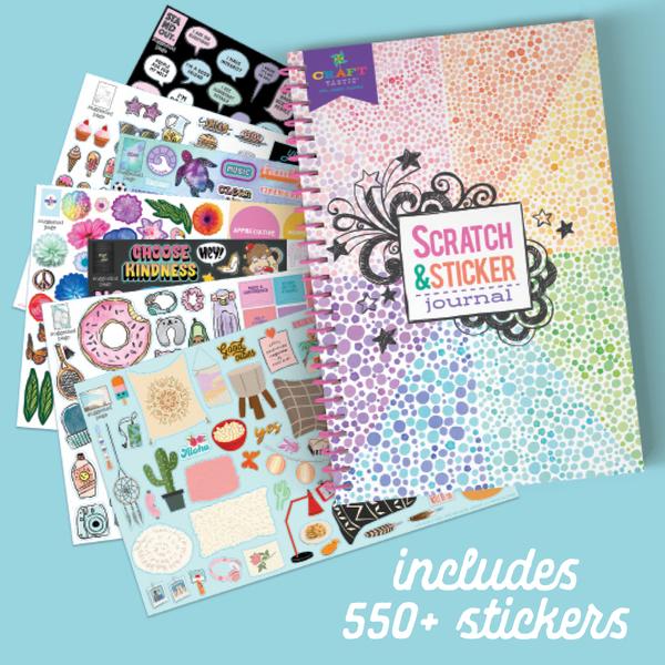 All About Me Scratch & Sticker Journal    