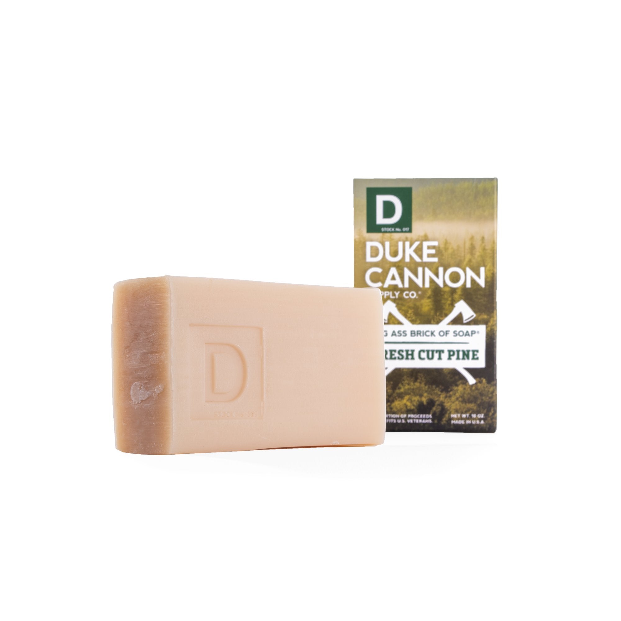 Duke Cannon Big Ass Brick of Soap - Fresh Cut Pine    