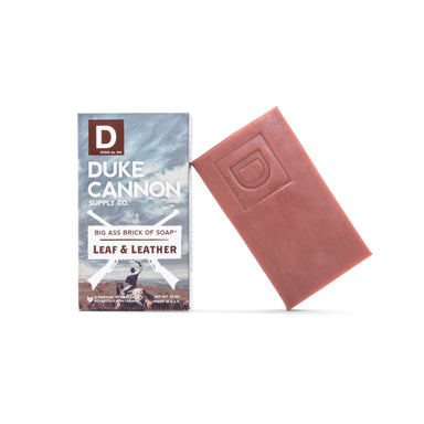 Duke Cannon Big Ass Brick of Soap - Leaf and Leather    