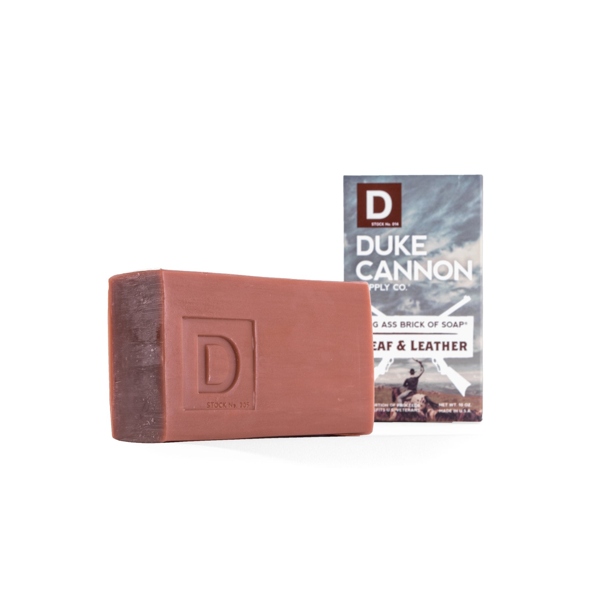 Duke Cannon Big Ass Brick of Soap - Leaf and Leather    