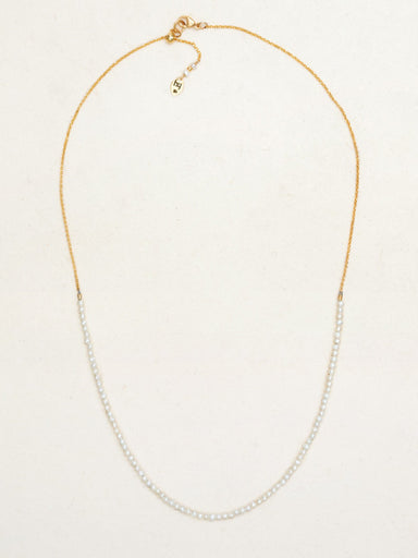 Holly Yashi Phoebe Pearl Necklace in White    