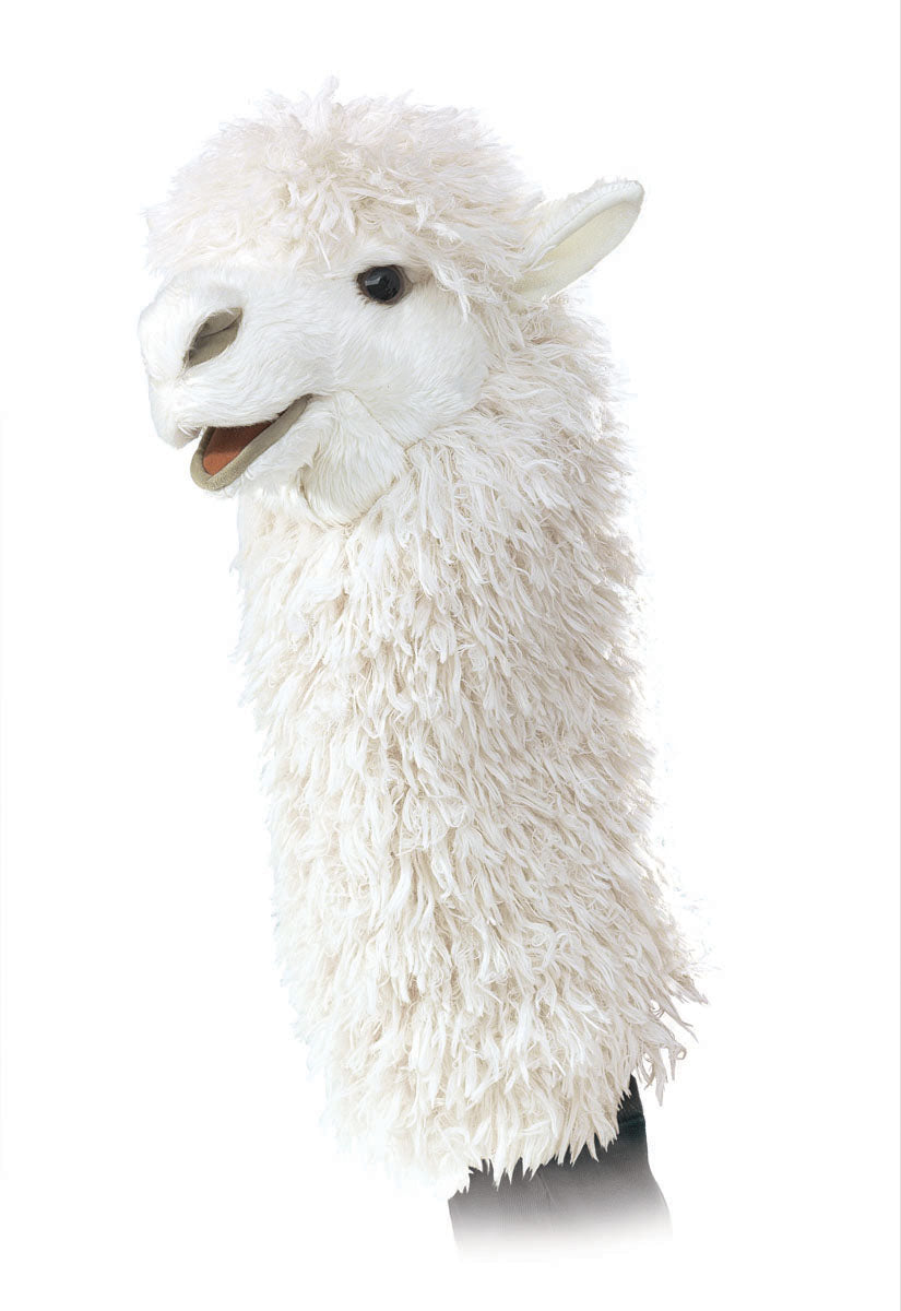 Folkmanis Stage Puppet - Alpaca    