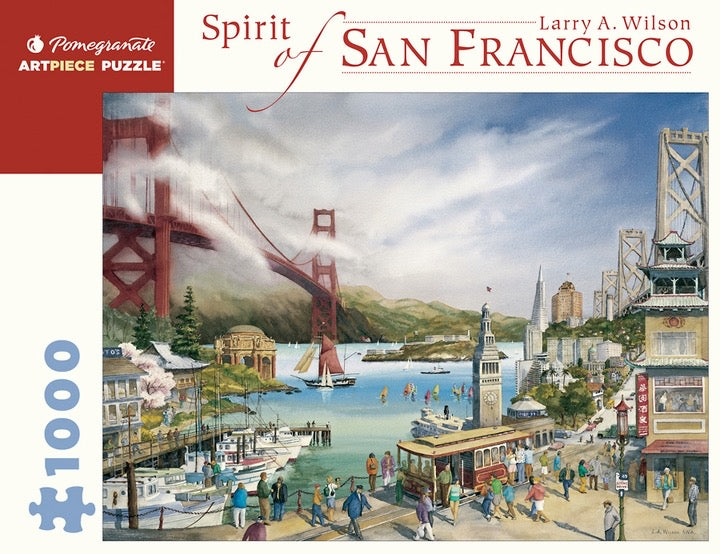 Spirit of San Francisco - Larry A. Wilson 1000 Piece Puzzle    
