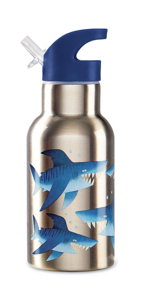 Water Bottle 13.5 oz - Shark City    