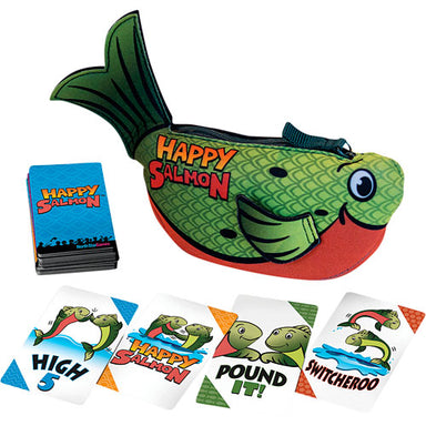 Happy Salmon - Green Fish    