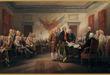 The Declaration of Independence, July 4, 1776 - John Trumbull 1000 Piece Puzzle    