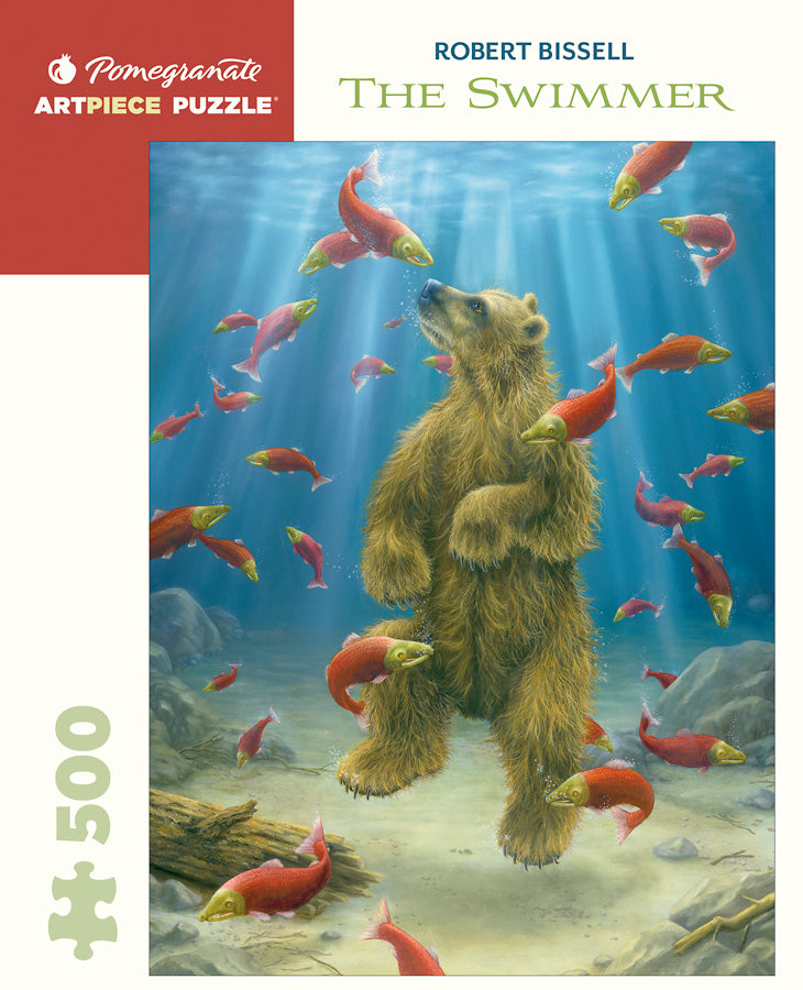 The Swimmer - Robert Bissell 500 Piece Puzzle    
