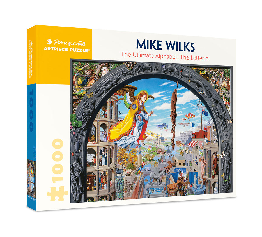 The Ultimate Alphabet: The Letter A - 1000 Piece Mike Wilks Puzzle    