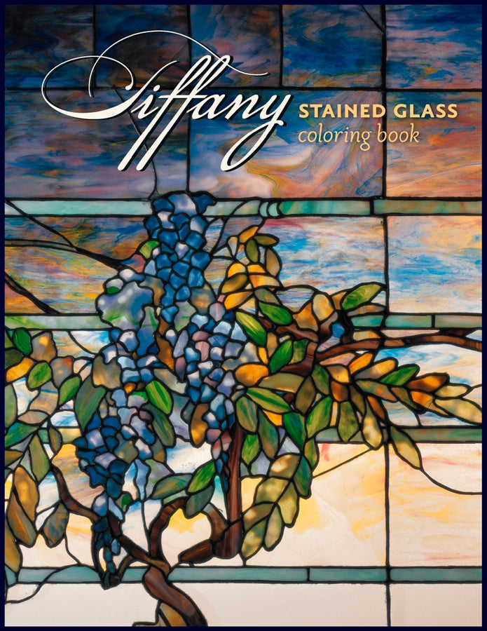 Tiffany Stained Glass Coloring Book    