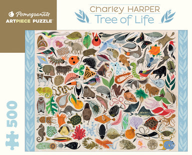 Tree Of Life - Charley Harper 500 Piece Puzzle    
