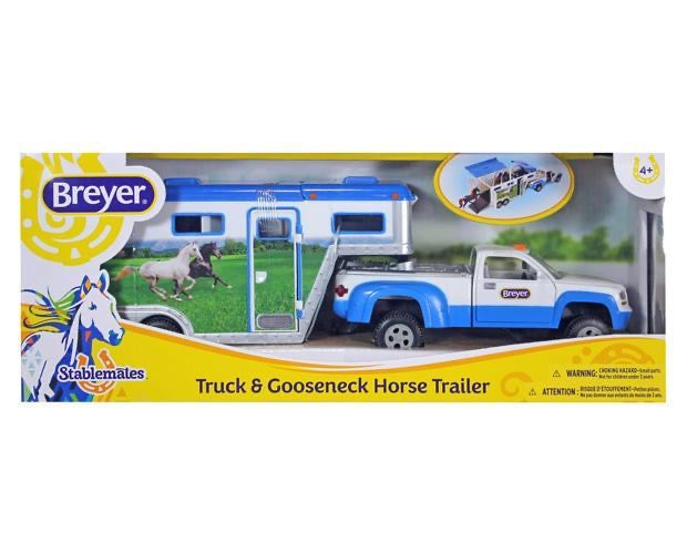 Breyer Stablemate Truck and Gooseneck Horse Trailer    