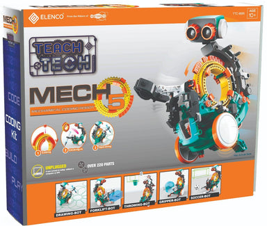 Mech 5 - Mechanical Coding Robot    