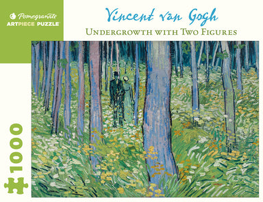 Undergrowth With Two Figures - 1000 Piece Vincent van Gogh    