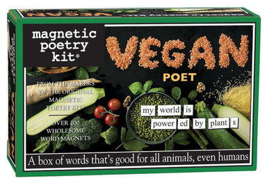 Magnetic Poetry - Vegan Poet    