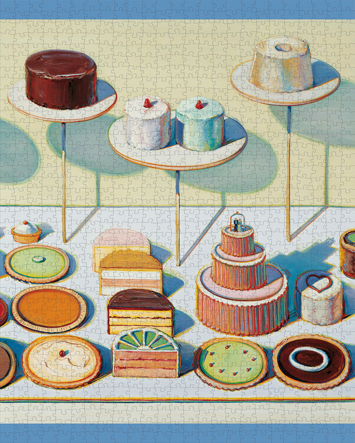 Cakes & Pies - 1000 Piece Wayne Thiebaud Puzzle    