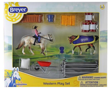 Breyer Stablemates - Western Play Set    