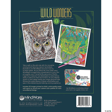 Wild Wonders 2 - Color By Number    
