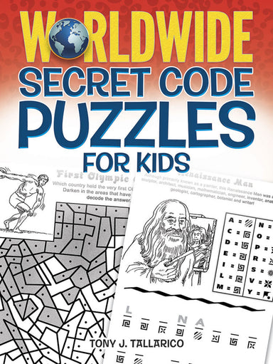 Worldwide Secret Code Puzzles For Kids    