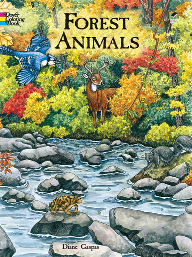 Forest Animals - Coloring Book    