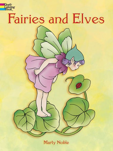 Fairies and Elves - Coloring Book    