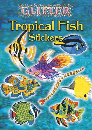 Glitter Tropical Fish Stickers - Little Activity Book    