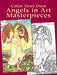 Color Your Own Angels in Art Masterpieces    