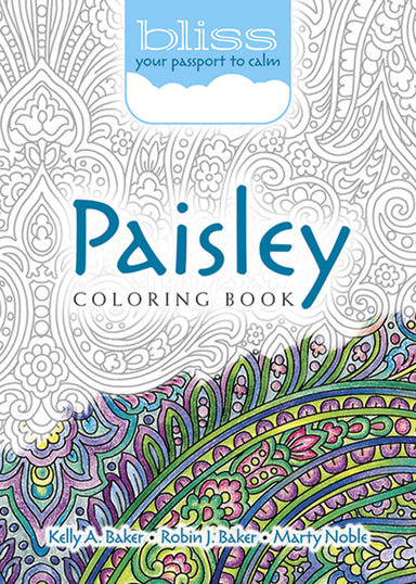 Paisley - Bliss Coloring Book    